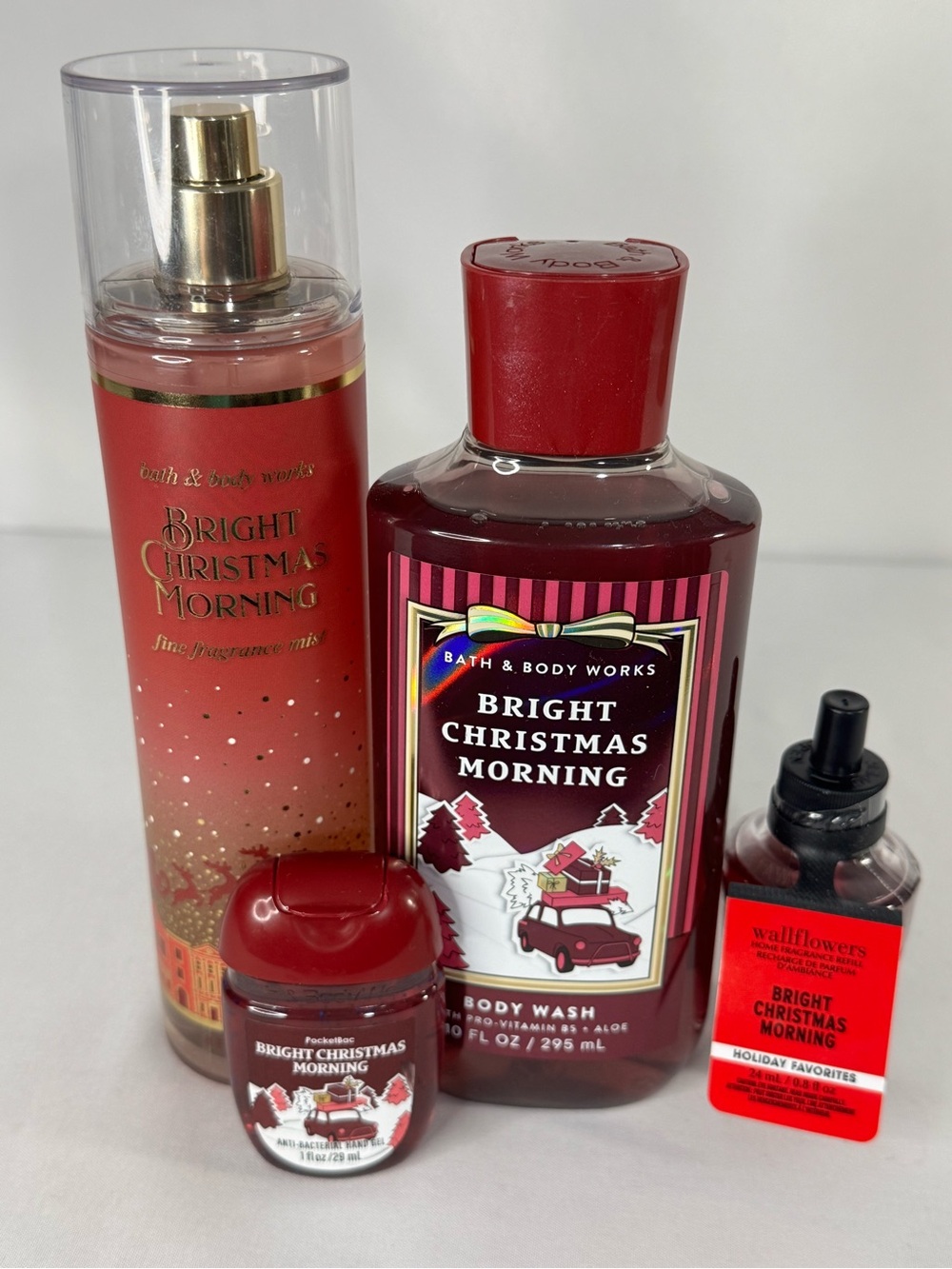 Bath & Body Works Bright Christmas Morning bundle - 4 items